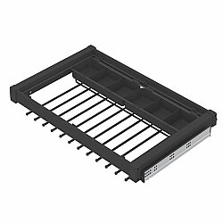 Starax S-6713-A Gizli Raylı Alüminyum Fonksiyonel Pantolonluk 800 mm Antrasit - 2