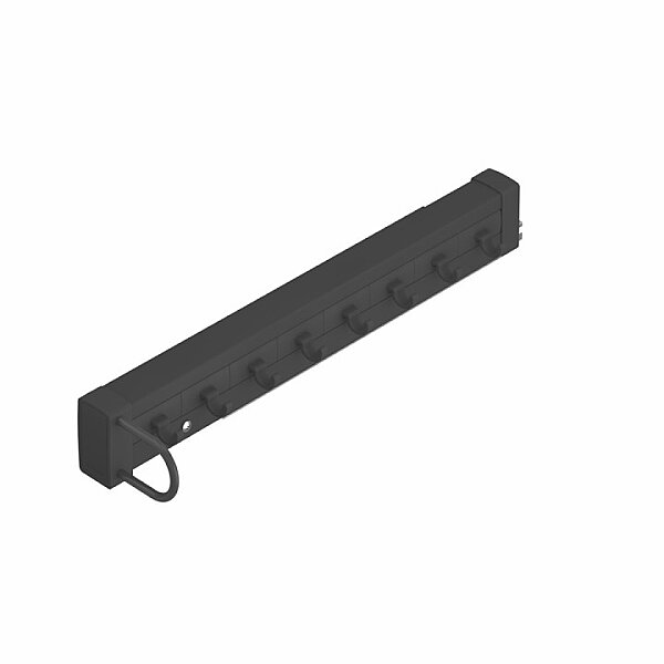 Starax S-6738-A Gizli Raylı Alüminyum Kemerlik Sol Antrasit - 2