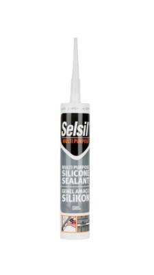 SELSİL GENEL AMAÇLI SİLİKON ALM.GRİ 280ML - 1