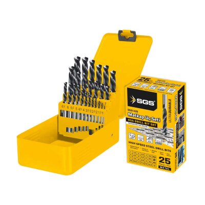 Sgs-1420 Hss Matkap Ucu Seti 25 Parça - 1