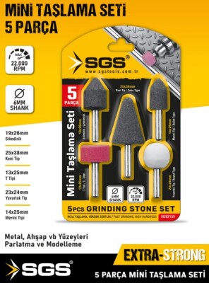 SGS-2155 Mini Taşlama Seti 5 Parça - 1