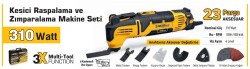 SGS-5255 MULTI-TOOLS KESİCİ VE RASPALAMA MAKİNESİ 310 WATT - 2