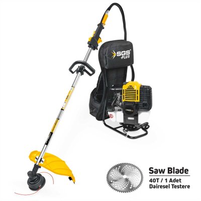 SGS 5362 Motorlu tırpan sırt tipi 52CC 1.6 KW - 1