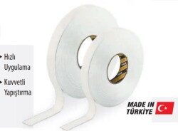 SGS 1235 ÇİFT TARAFLI KÖPÜK BANT 25 MM 20 METRE - SGS