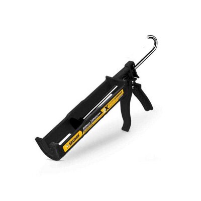 SGS248 LÜX PLASTİK SİLİKON TABANCASI SİYAH PROFESONEL - 1