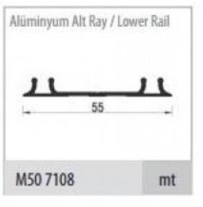 SRG-100-110-190 7108-Alm Delikli alt Ray 3mt - 1