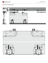 SRG100-3 Sürme Sİstem 2 Yöne Sft 3mt 2910-2950 SET - 9