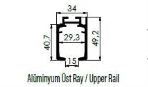 STAR L-3175-1 ALM. ÜST RAY 2 MT LC 120 - 1