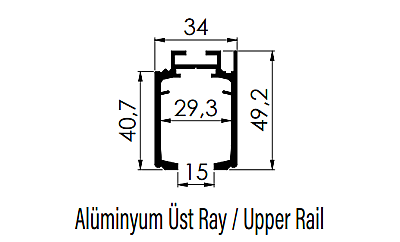 STAR L-3175-4 ALM. ÜST RAY 4 MT LC 120 - 1