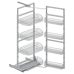 Starax S-1221-C İkiz Kiler KROM 125-140 45 cm - 2