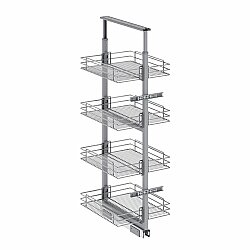 Starax S-1145-C Teleskopik Kiler Tel - 1850-2000 mm - Krom - 2