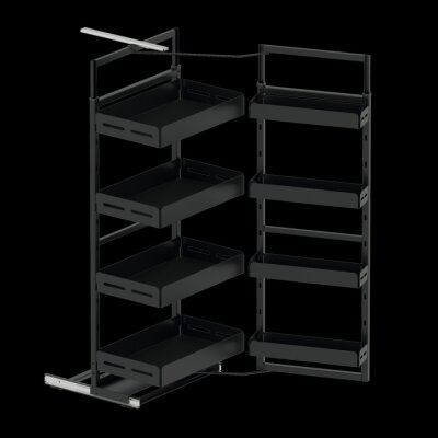 Starax S-1227-UB-A Unique Box İkiz Kiler 170-185x45 Antrasit - 2