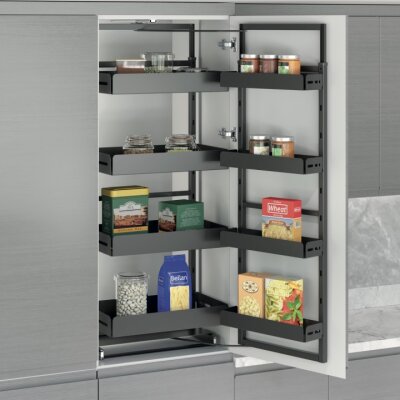 Starax S-1227-UB-A Unique Box İkiz Kiler 170-185x45 Antrasit - 1
