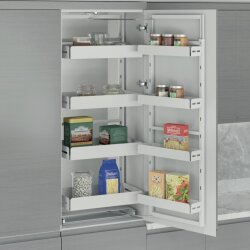 Starax S-1227-UB-W Unique Box İkiz Kiler 170-185x45 Beyaz - Starax