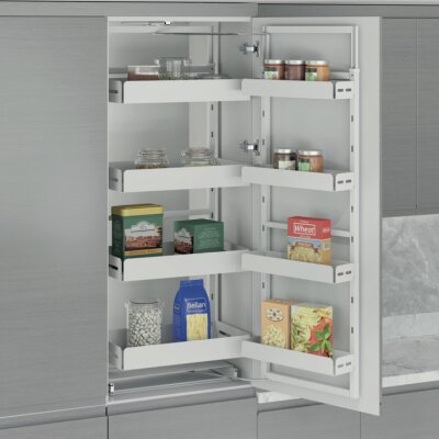 Starax S-1227-UB-W Unique Box İkiz Kiler 170-185x45 Beyaz - 1