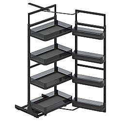 Starax S-1230-P-A Premium İkiz Kiler - 1850 - 2000 mm - Antrasit - 2