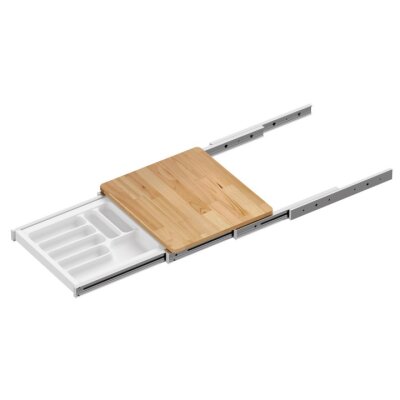 Starax S-2157 Çekmece İçi Fonksiyonel Kesme Tablası - 700 mm - Beyaz - 2