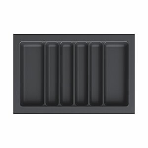 Starax S-2689-AP 74x49 cm Plastik Çekmece İçi Kepçelik Antrasit 80 cm - 3