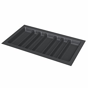 Starax S-2690-AP 84x49cm Plastik Çekmece İçi Kepçelik Antrasit 90 cm - 2