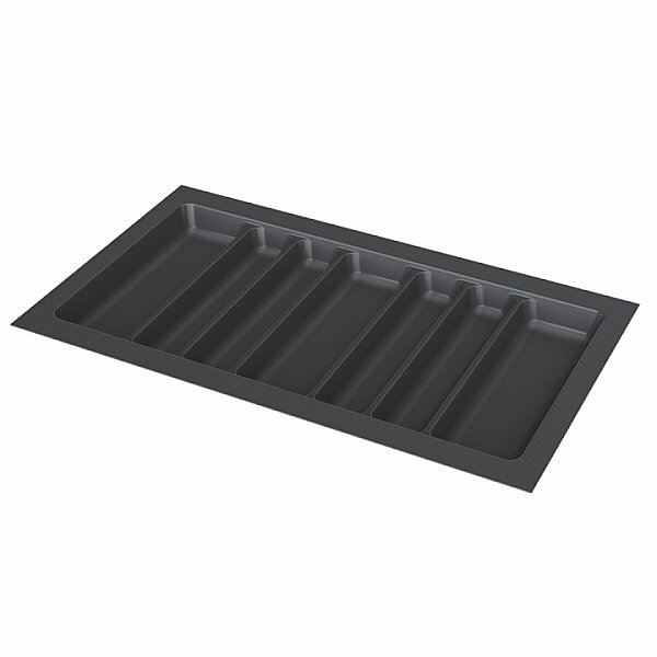 Starax S-2690-AP 84x49cm Plastik Çekmece İçi Kepçelik Antrasit 90 cm - 2