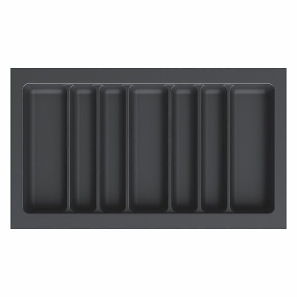 Starax S-2690-AP 84x49cm Plastik Çekmece İçi Kepçelik Antrasit 90 cm - 3