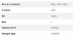 Starax S-2794-PA Yandan Gizli Raylı Ünite (90 Derece) Sağ Premium Antrasit - 4