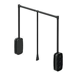 Starax S-6012-A Gardrop Asansörü 12KG Antrasit - 5