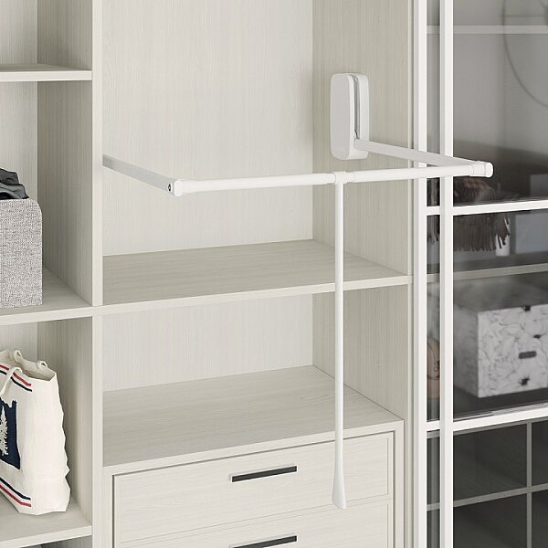 Starax S-6012-W Gardrop Asansörü 12KG BEYAZ - 1