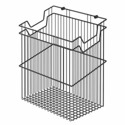 Starax S-8116-A Askılı Çamaşır Sepeti 55 cm Antrasit - 2