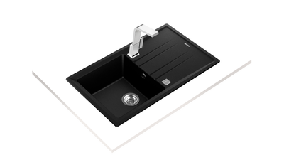 Teka Stone 50 B-TG Tek Hazneli Tegranite Evye Metalik Siyah - 2