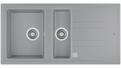 STONE 60 B-TG Auto Wst Metallic Gri Eyve - Teka