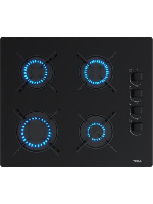 Teka GBE 64002 KBC BK E4 Siyah Gaz Ocak CHEF 5 - 1