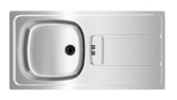 Teka Gravity 45 E-XN 1B 1D Tek Hazneli Paslanmaz Eviye - 7