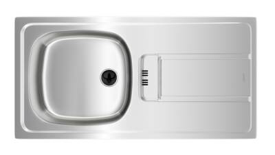 Teka Gravity 45 E-XN 1B 1D Tek Hazneli Paslanmaz Eviye - 7