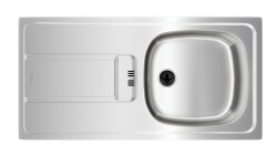 Teka Gravity 45 E-XN 1B 1D Tek Hazneli Paslanmaz Eviye - 8