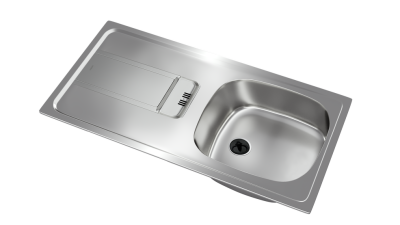 Teka Gravity 45 E-XN 1B 1D Tek Hazneli Paslanmaz Eviye - 3