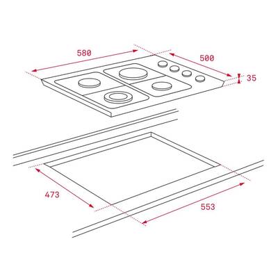 TEKA HLX 60 4G AI AL OCAK CHEF 1 - 2