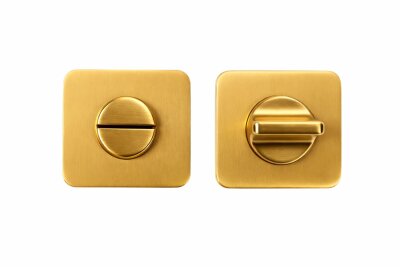 Umut Kare Rozet Wc Şampanya Altın - 1