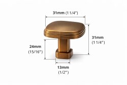 Umut Kulp 12-Düğme Bronz - 4