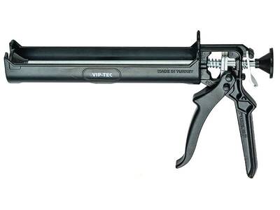 SGS1288 PLASTİK SİLİKON TABANCASI SİYAH - 1