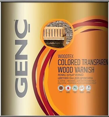 Woodtex Renkli Dış Cephe Ahşap Verniği Açık Meşe 15LT - 1