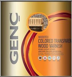 Woodtex Renkli Dış Cephe Ahşap Verniği Açık Meşe 15LT - genç boya