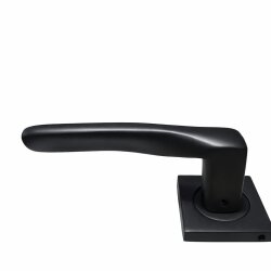 Zamak Bazma Kol Mat Siyah Kare Rozet Wc - ÖZEN