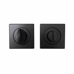 Zamak Bazma Kol Mat Siyah Kare Rozet Wc - 5