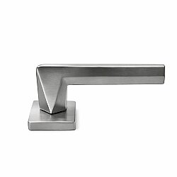 Zmk Kare Rozetli Prizma Kapı Kolu 06 İnox Erlux Oda(Artemis) - 2