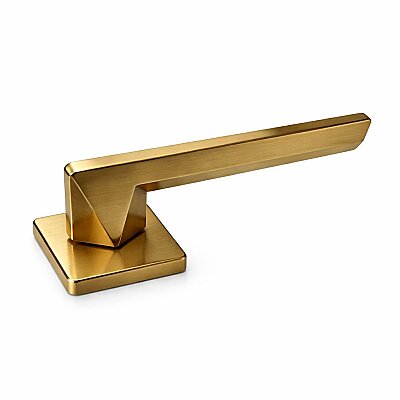 Zmk Kare Rozetli Prizma Kapı Kolu Skoç Titanyum Erlux Oda(Artemis) - 4