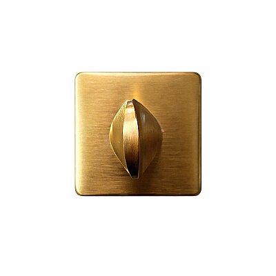 Zmk Kare Rozetli Prizma Kapı Kolu Skoç Titanyum Erlux Wc(Artemis) - 6