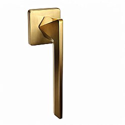 Zmk Kare Rozetli Prizma Kapı Kolu Skoç Titanyum Erlux Wc(Artemis) - 3