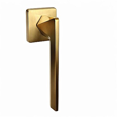 Zmk Kare Rozetli Prizma Kapı Kolu Skoç Titanyum Erlux Wc(Artemis) - 3